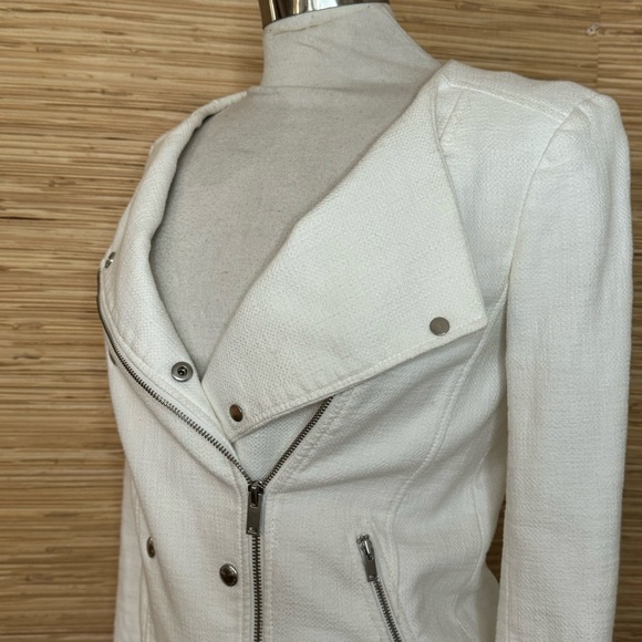 Banana Republic Asymmetrical Zipper Moto Jacket - Picture 16 of 17